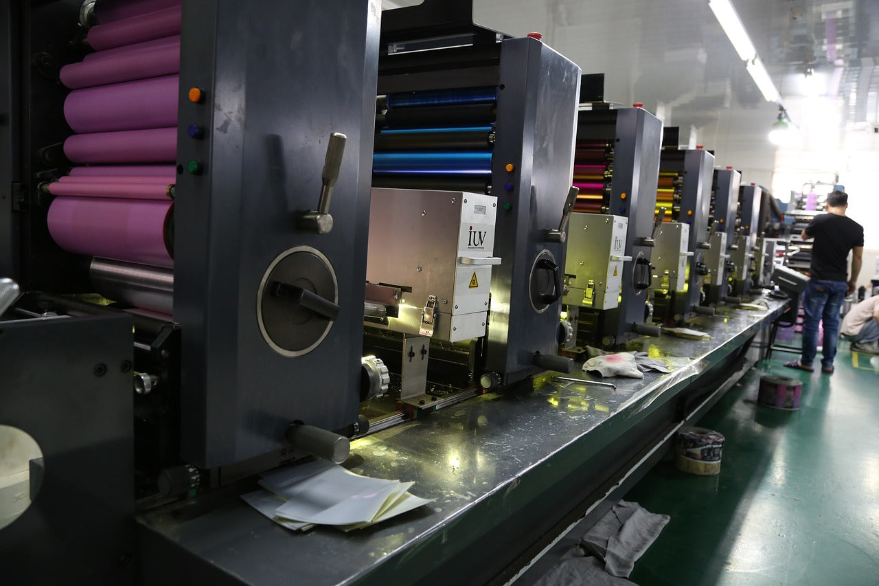 Offset Printer Press Machine Oils & Greases